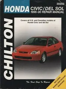 1996-2000 Honda Civic/del Sol Repair Shop Manual