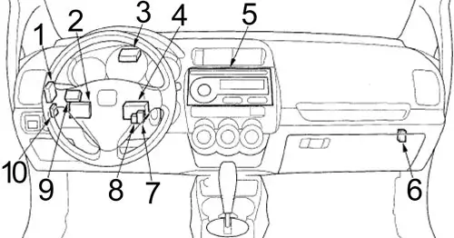 Honda Fit Fuse Headlight Relay Location