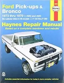 1973-1975 Ford F100, F150, F250, F350 Repair Manual