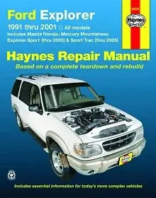 1997-2001 Mercury Mountaineer Repair Manual
