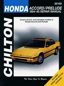 1991-1996 Honda Prelude Repair Manual
