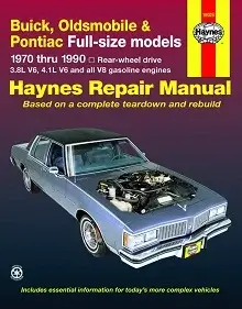 1977-1981 Pontiac Bonneville Repair Manual