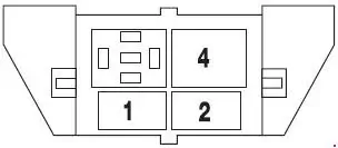 2004-2005 Lincoln Aviator Relay Location