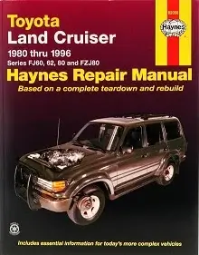 1990-1997 Toyota Land Cruiser 80 Repair Manual