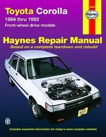1983-1987 Toyota Corolla (AE86) Repair Manual