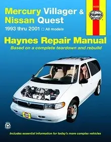 1996-1998 Nissan Quest Repair Manual